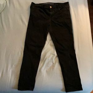 American Eagle Outfitters black jeggings